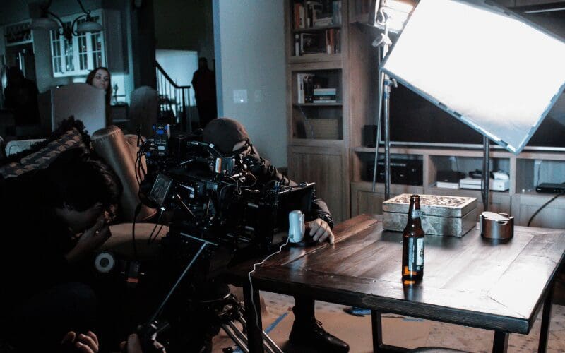Set designers for an advert