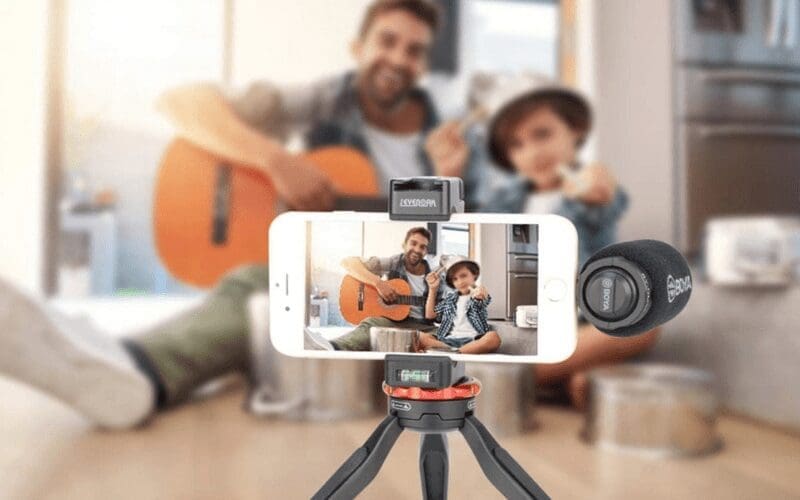 recording on an iphone
