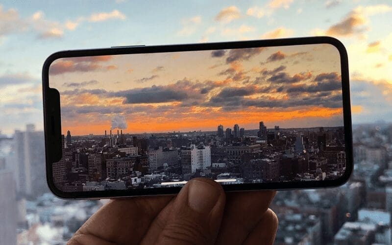 iphone video skyline 