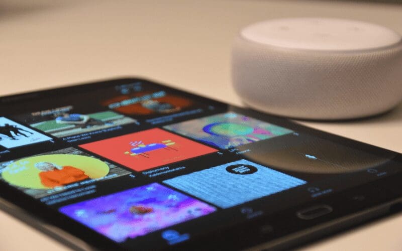 music streaming and speaker