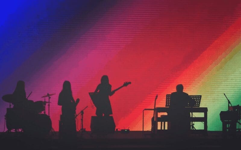 band silhouette