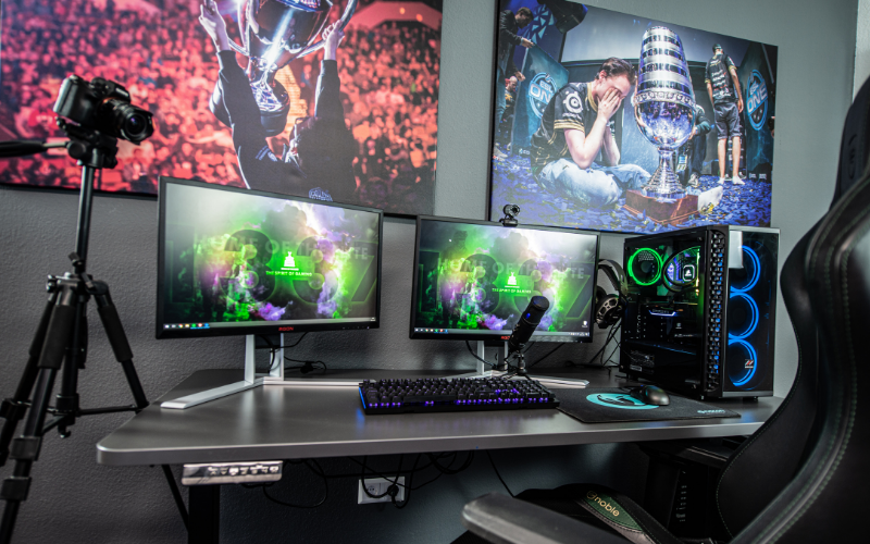 gaming computer setup pc gaming vs console