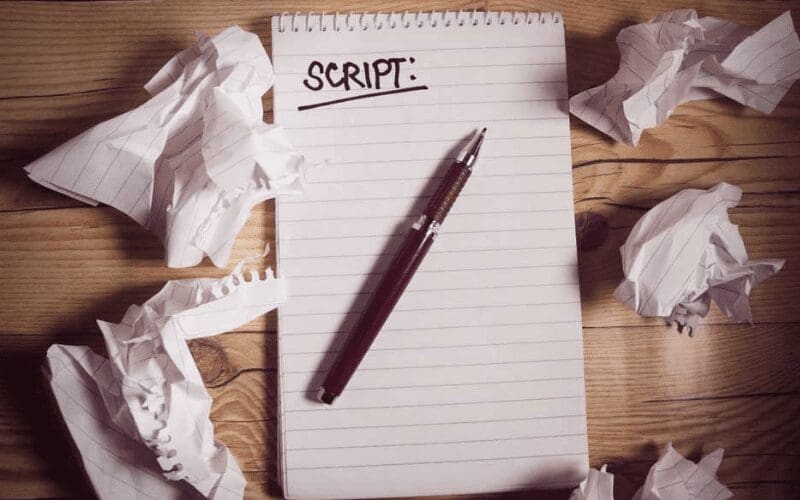 Writing a script is a part of your pre-production checklist
