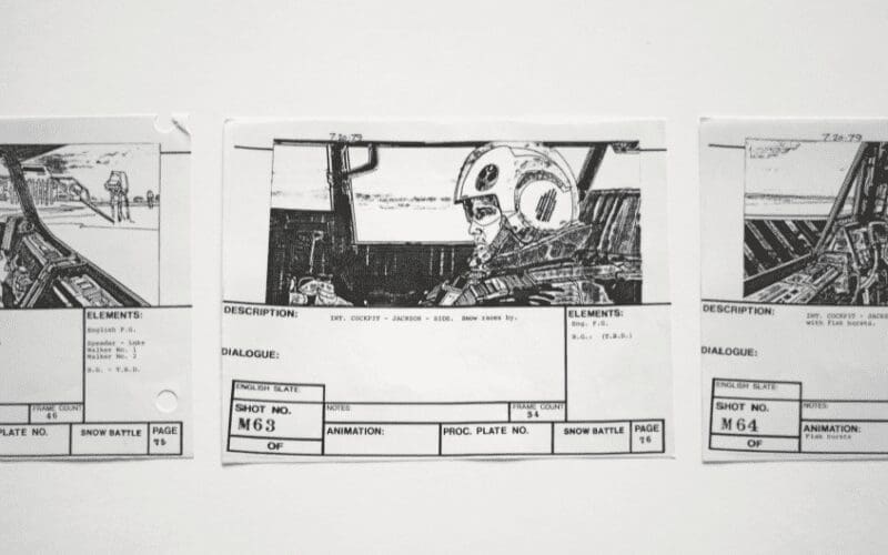 star wars story board
