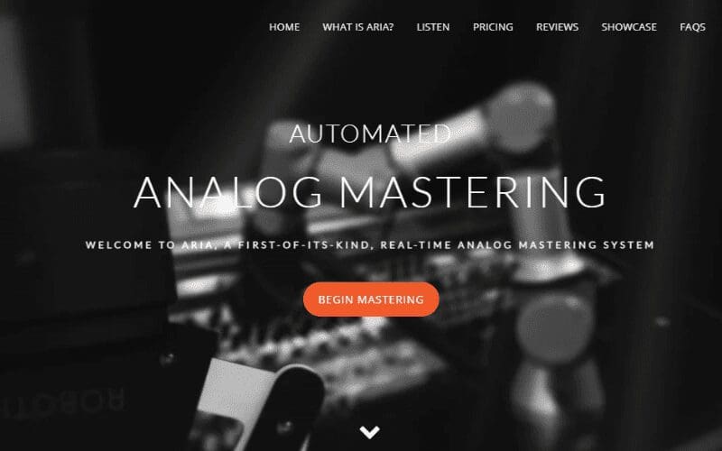 aria analog mastering 