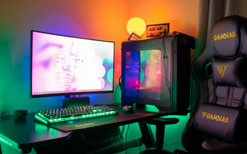 gaming setup