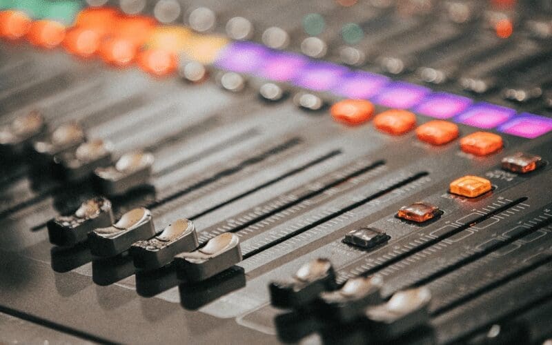 mixing board