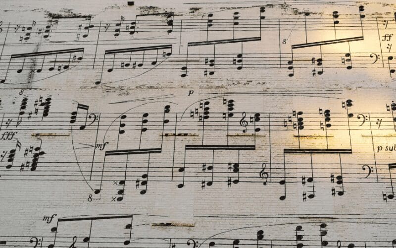 sheet music