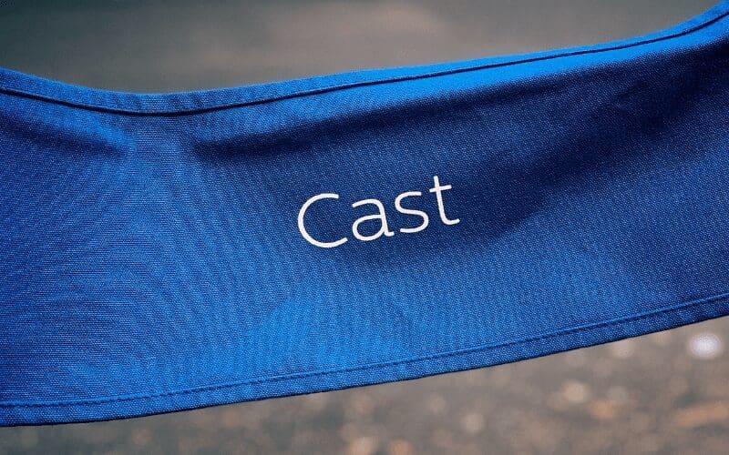 cast member chair