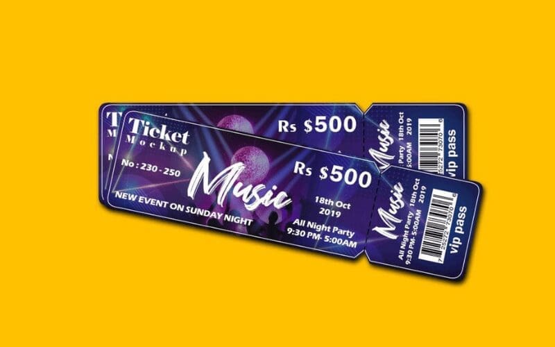 music tickets