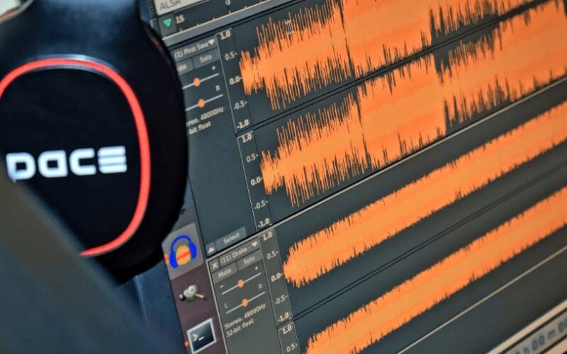 music waveform 
