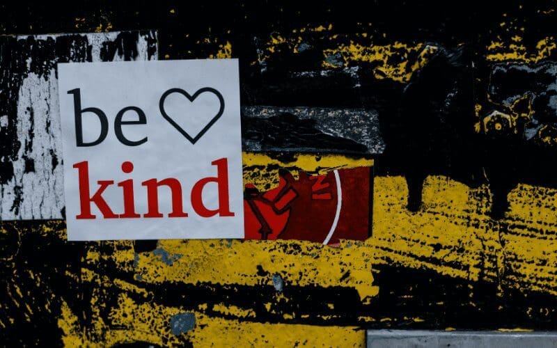 be kind poster