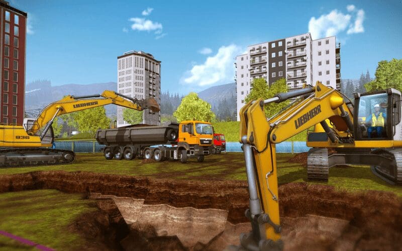 construction and management game