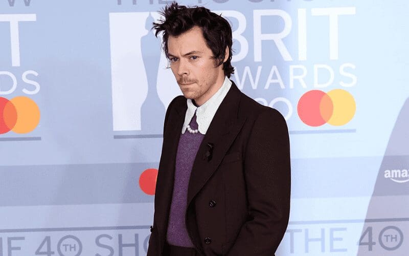 harry styles at the brits