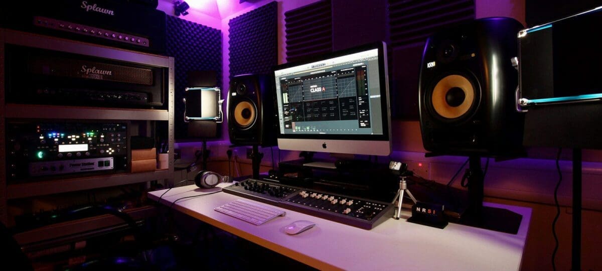 studio equipment for producers