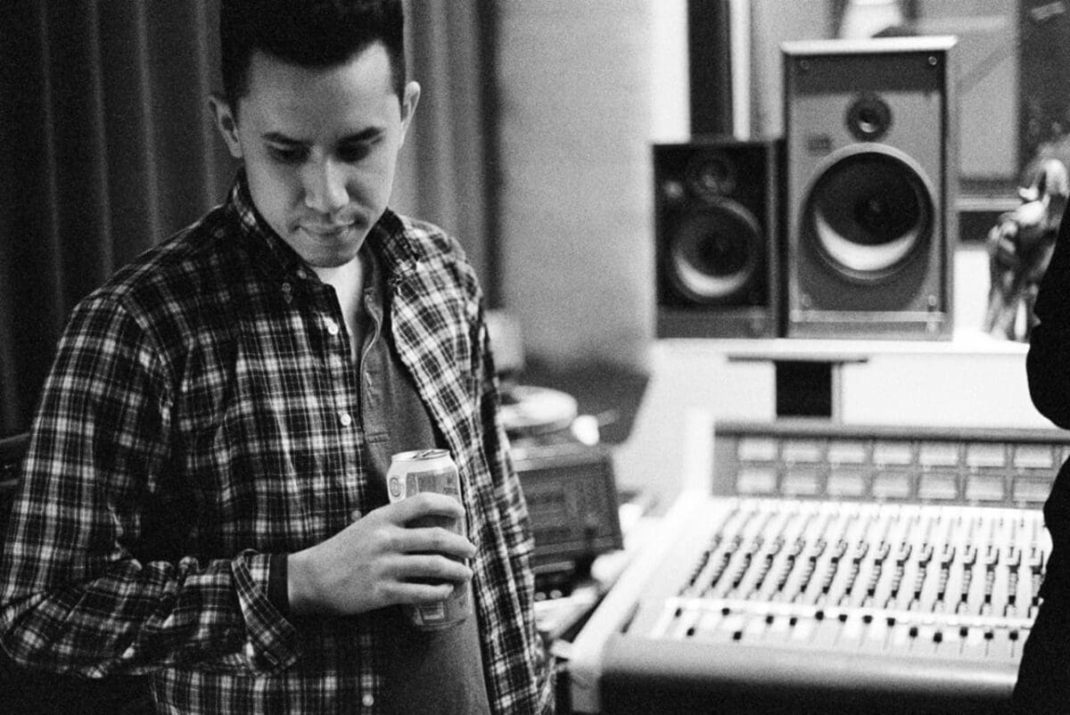 Man in a studio