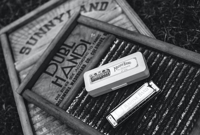 Playing The Harmonica
