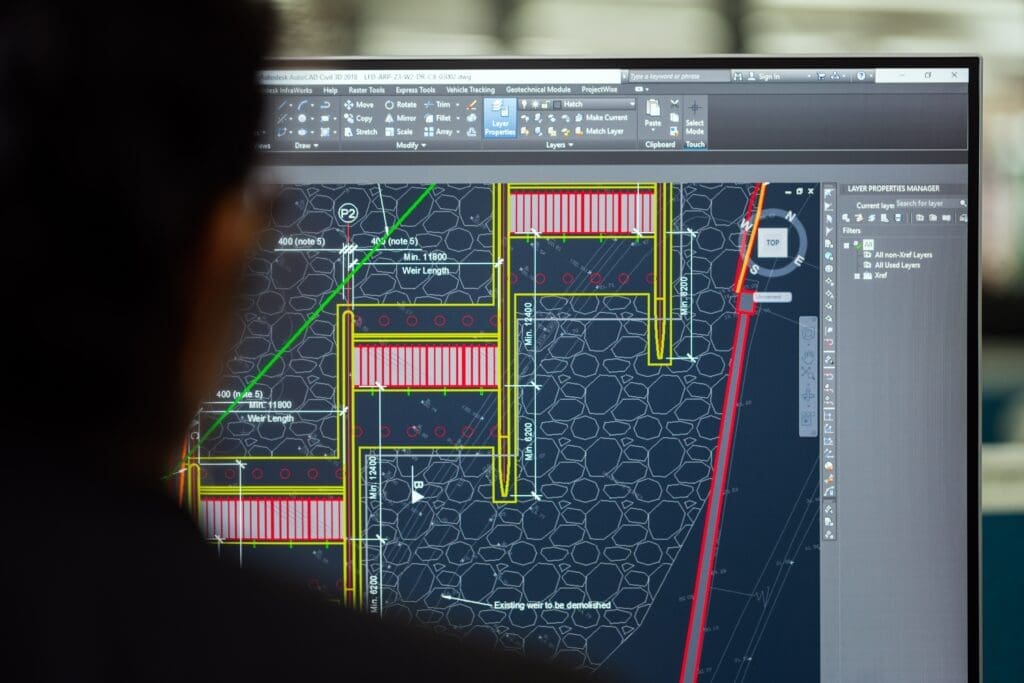 Screen with tools for music production