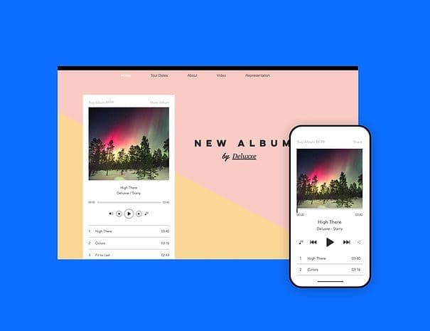 Best Website Builder For Musicians