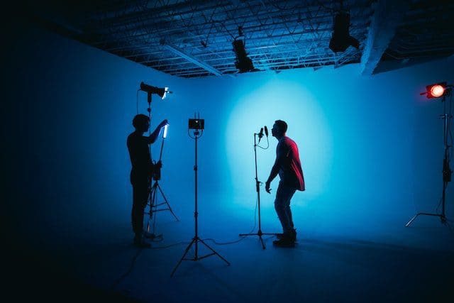 Recording studio lighting