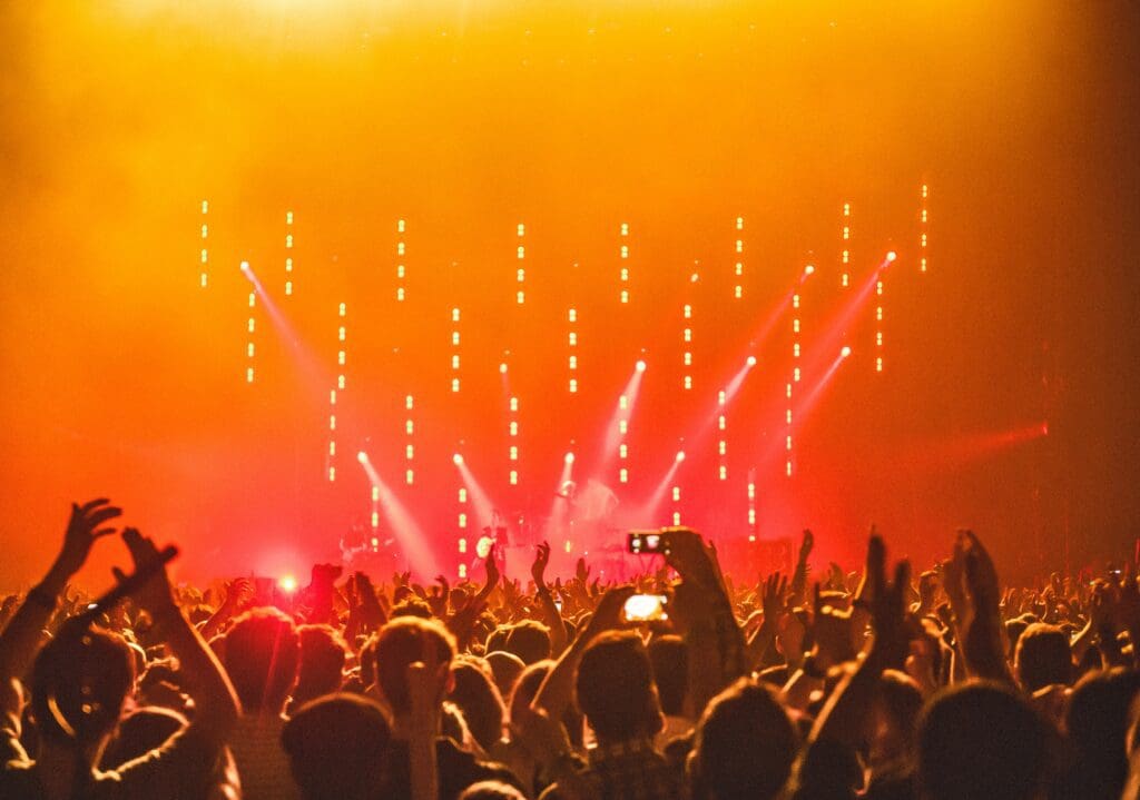 Crowd at an event