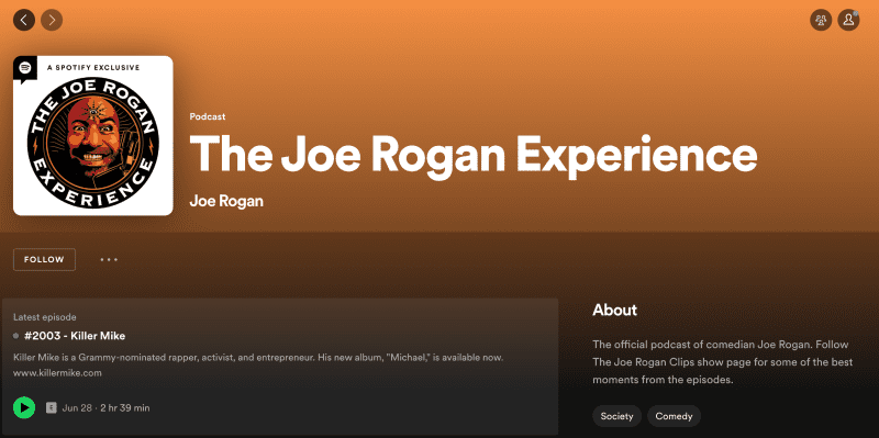 Spotify Podcasts