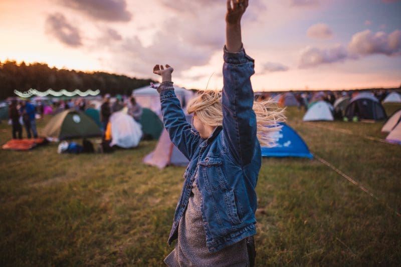 Bloodstock camping