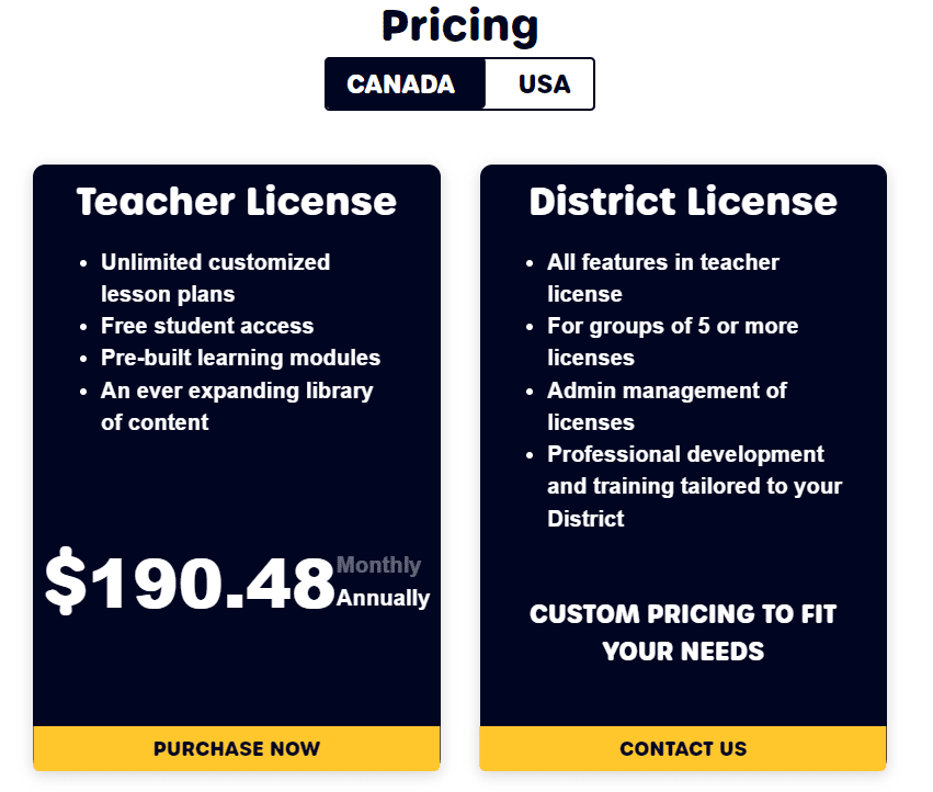 Pricing