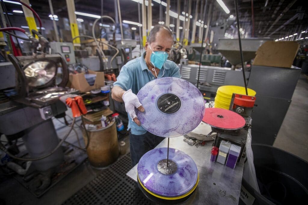 vinyl pressing plant