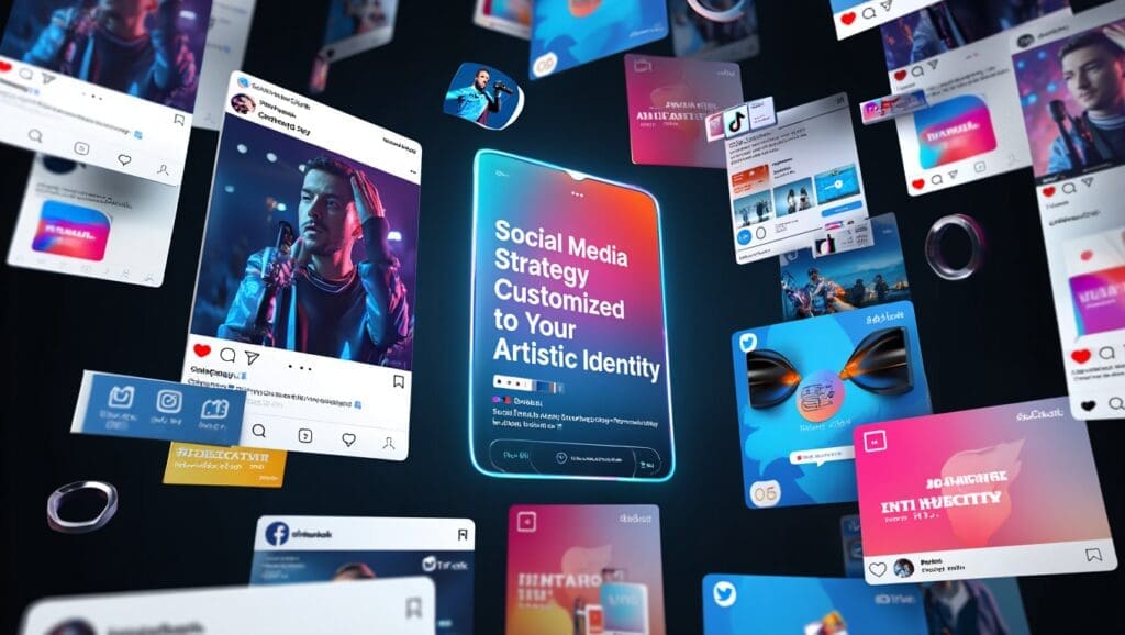 Social Media Strategy Customized to Your Artistic Identity