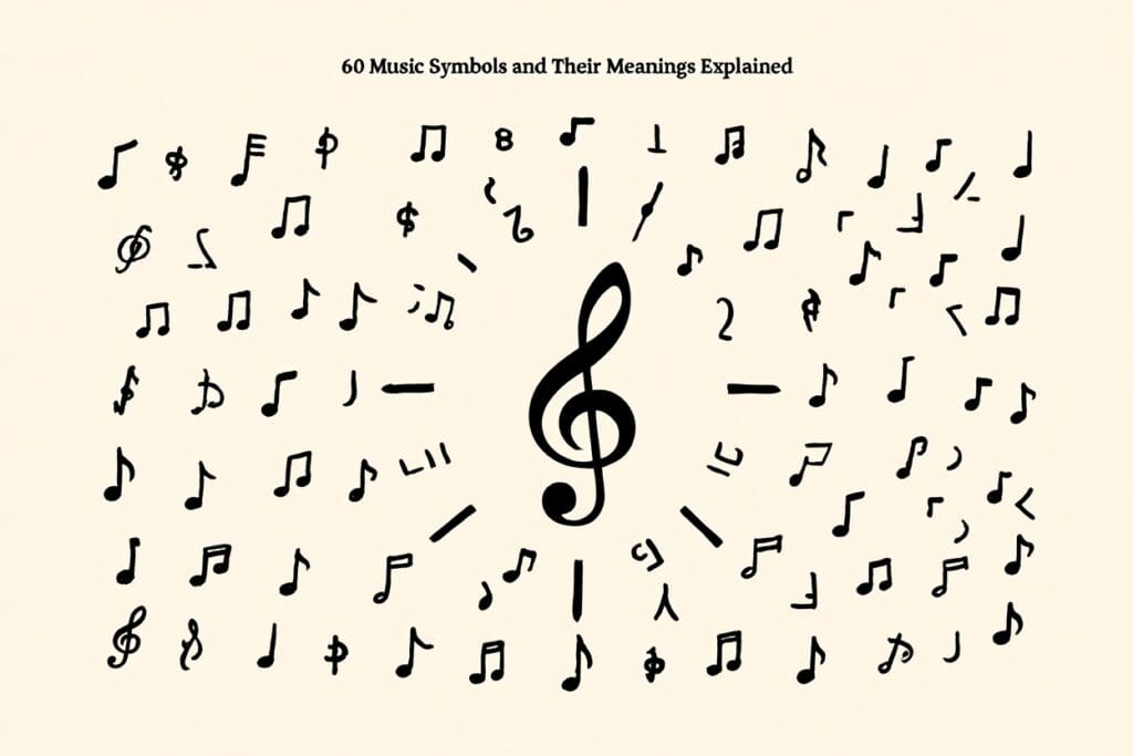 60 Music Symbols and Their Meanings Explained
