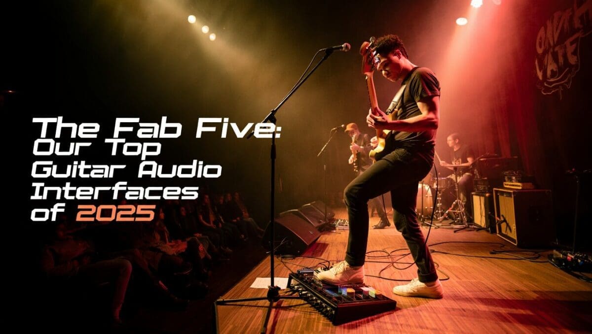 The Fab Five: Our Top Guitar Audio Interfaces of 2025