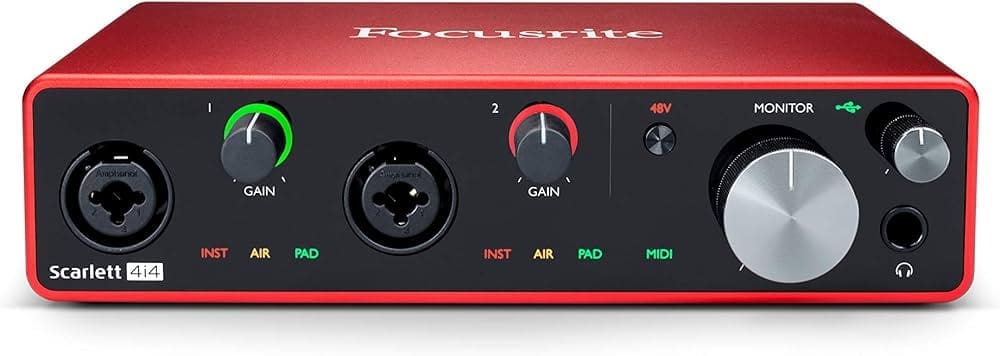 Focusrite Scarlett 4i4 (3rd Gen)