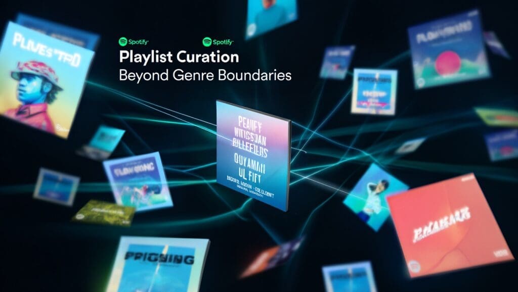 Playlist Curation Beyond Genre Boundaries