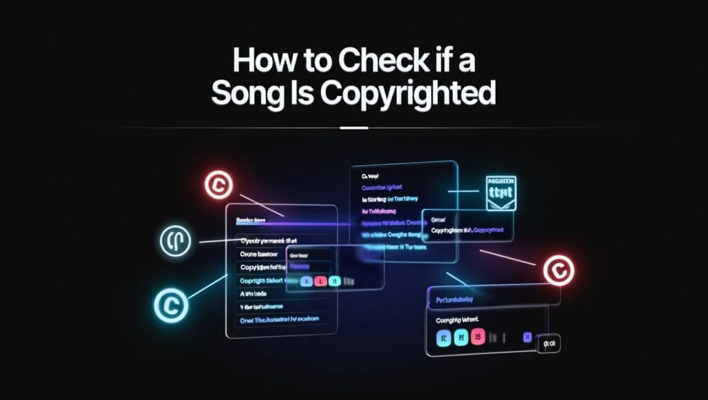 How to Check if a Song Is Copyrighted