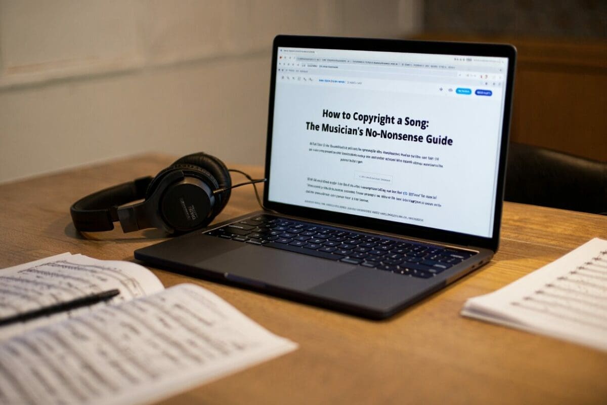 How to Copyright a Song: The Musician’s No-Nonsense Guide