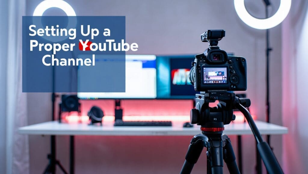 Setting Up a Proper YouTube Channel