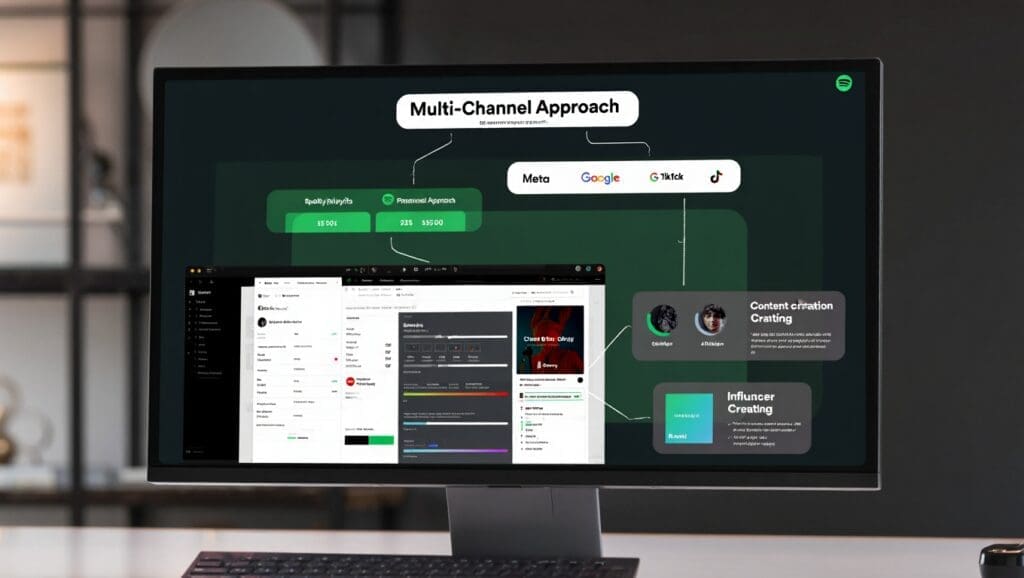 Multi-Channel Music Promotion Approach