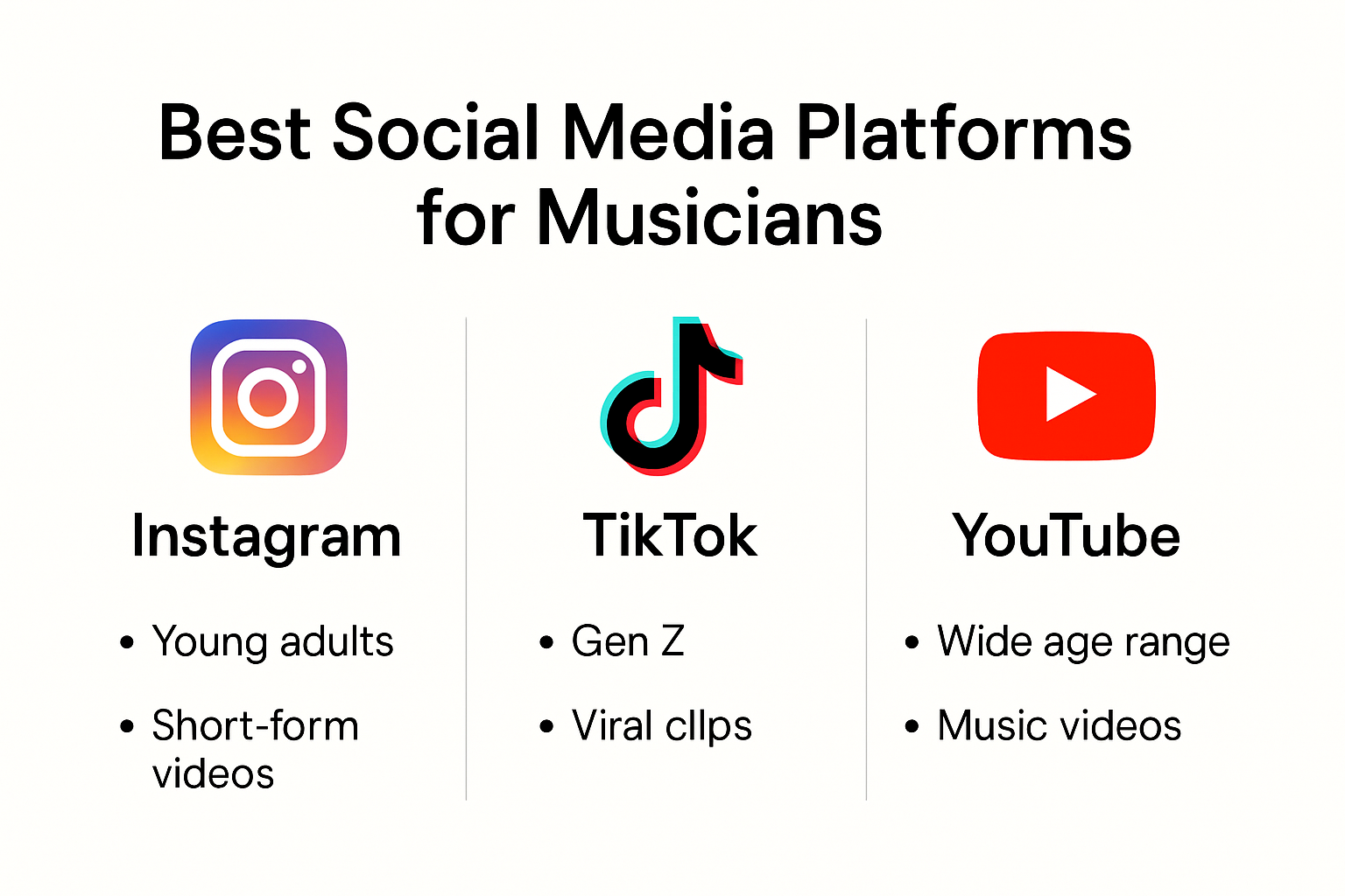 Discover the top strategies for social media for musicians in 2025. Grow your audience, boost streams, and connect with fans effectively.
