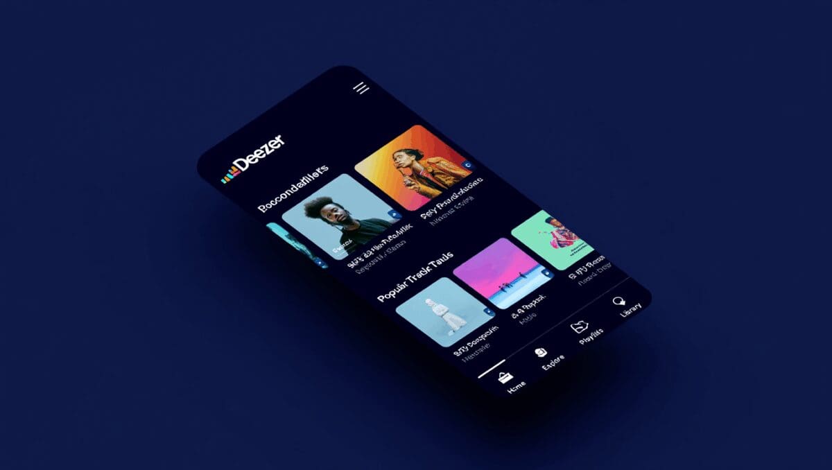 how to discover new artists Deezer App